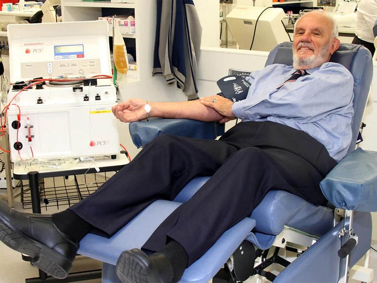 James Harrison 's plasma contained a rare antibody, known as Anti-D, used to make a medication for mothers whose blood was at risk of attacking their unborn babies - known as rhesus D haemolytic disease of the fetus and newborn (HDFN).