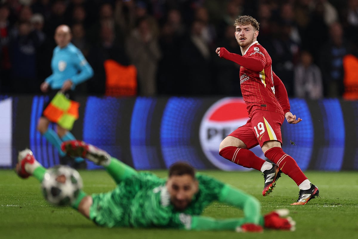 Harvey Elliott scored the winner against PSG in the first leg