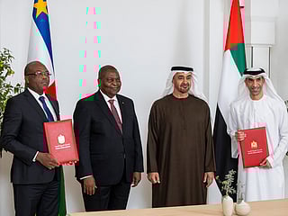 UAE and Central African Republic Presidents witness signing of Comprehensive Economic Partnership Agreement