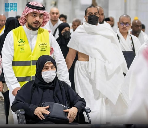 Individuals interested in volunteering can visit the National Volunteer Portal to explore and select suitable opportunities to serve at the Grand Mosque.