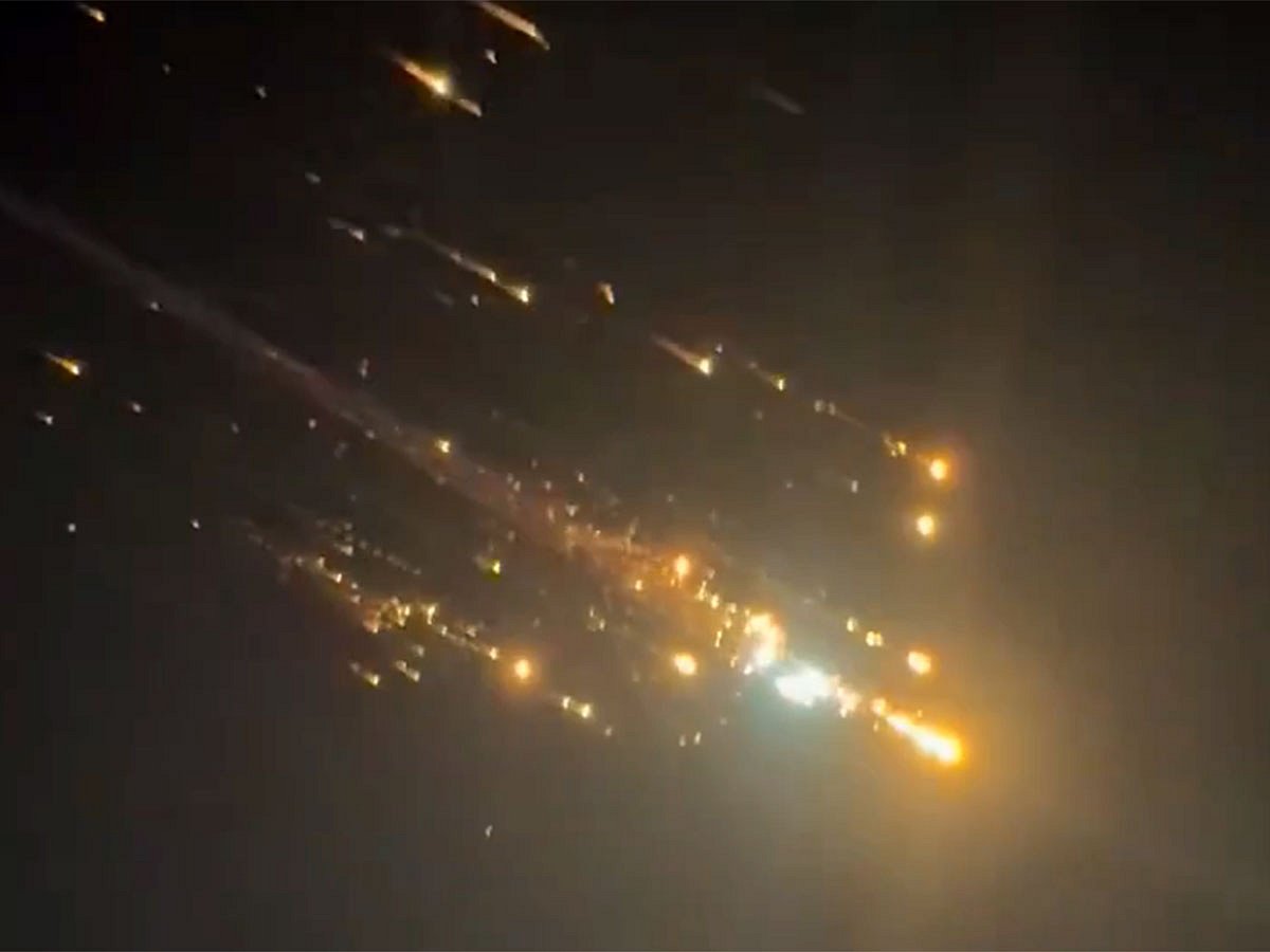 Starship explodes in a giant fireball minutes after lift-off.