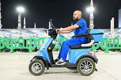 Saudi Arabia: ambulance scooter service launched at Prophet’s Mosque 