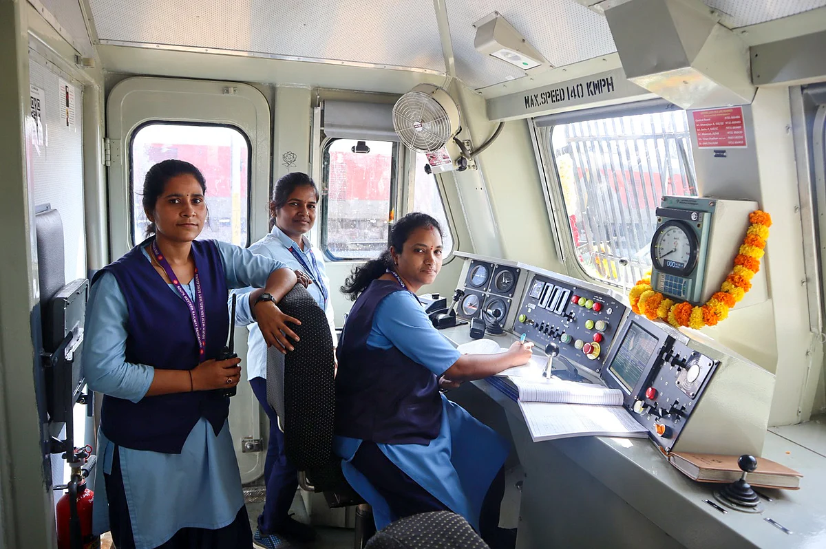 Women have entered domains such as loco pilots, station masters, trackmen, signal maintenance, guards and gangmen.