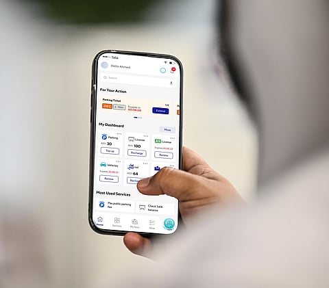 Customers can access RTA services via shared digital platforms, such as the “Dubai Now” app.