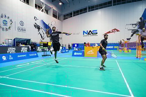 Al Nasr shuttlers dominate badminton at 12th Nad Al Sheba Sports Tournament