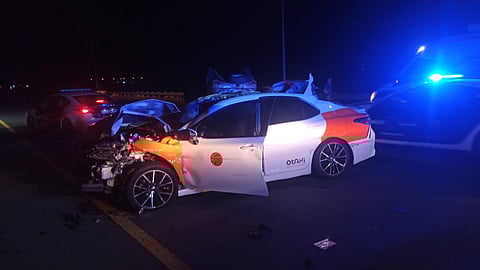 The first accident occurred on Monday in the Duqm province of Al Wusta Governorate, in central Oman, when two Omanis were travelling in their car, which rammed into a stray camel, killing them instantly.