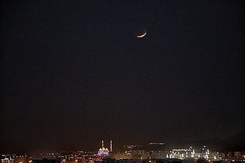 The total eclipse will begin at 10:26am and conclude at 11:31am.