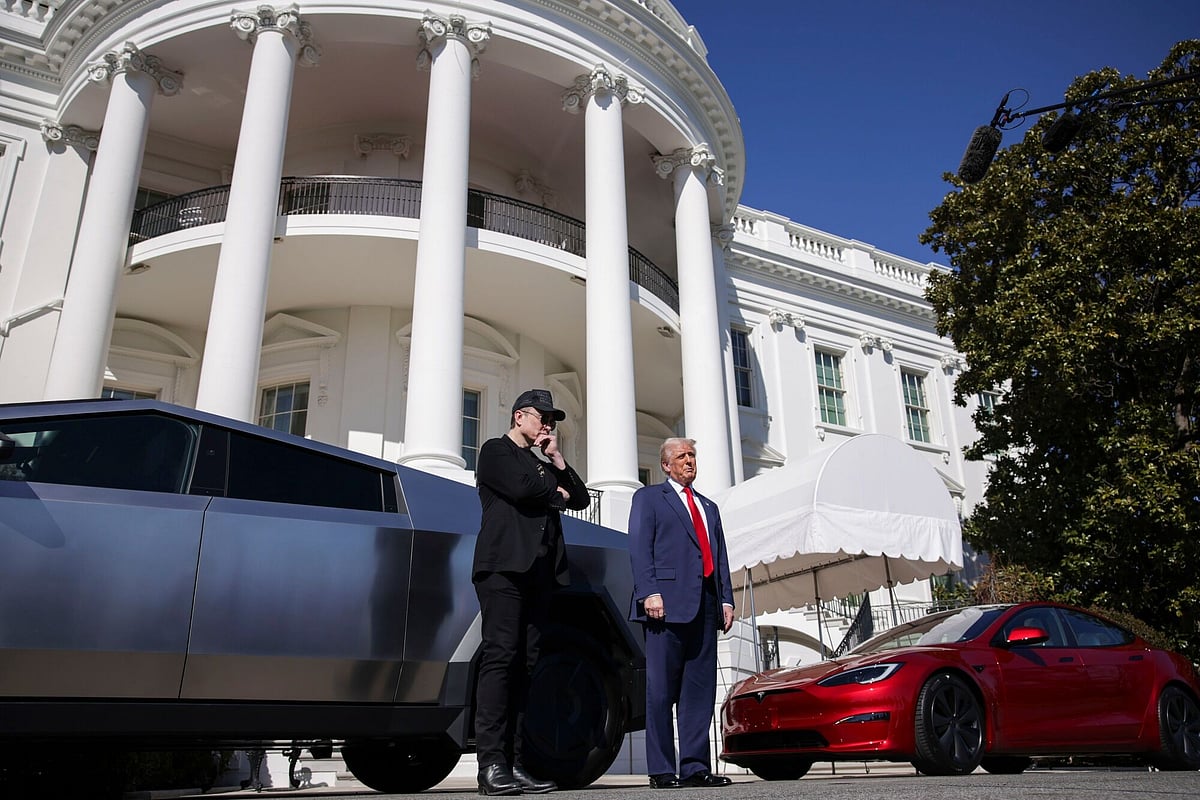 US President Donald Trump said Thursday he was “very disappointed” by the Tesla chief executive officer’s criticism of the president’s signature tax policy bill. 
Musk fired back in several social media posts, saying in one that “without me, Trump would have lost the election.”  

