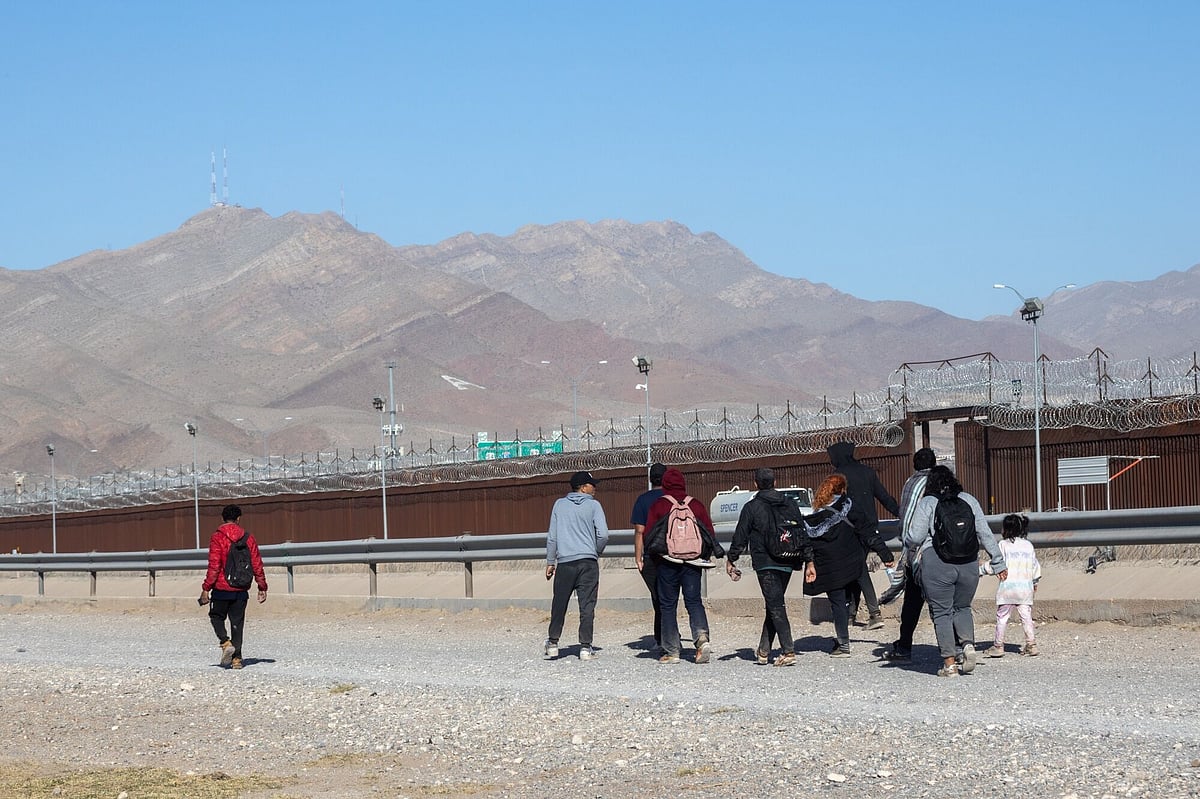 The push comes as unauthorized crossings at the southern border continue to decline.