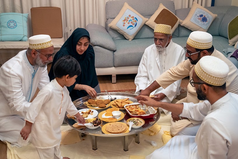 Iftar at the Federals home. The Bohra family's iftar resonates hospitality, spirituality, and the joy of sharing