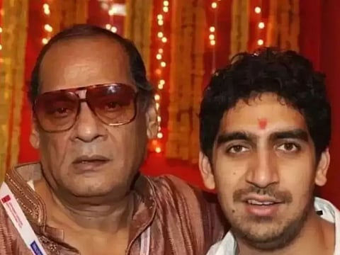 Veteran actor Deb Mukherjee, father of Ayan Mukerji.