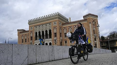 Hajj 2025: Turkish cyclist sets out on Mecca journey from Germany