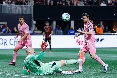 Lionel Messi scored a delightful chip