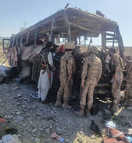 Suicide blast in Balochistan: 5 Pakistani soldiers killed, claims Baloch Liberation Army.