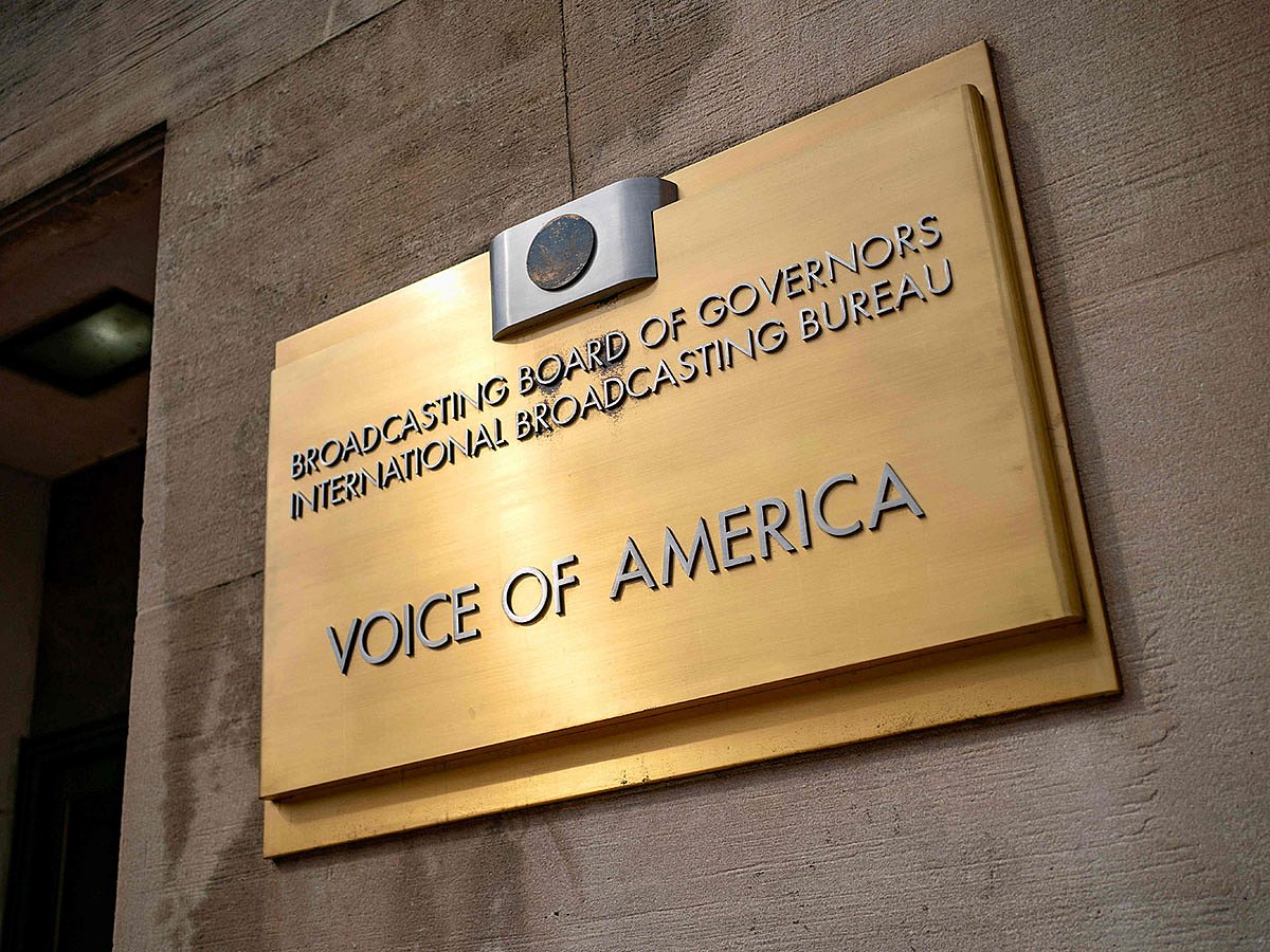 Voice of America, created during World War II, broadcast around the world in 49 languages with a mission to reach countries without media freedom.