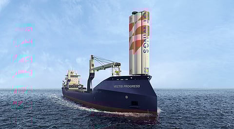 The AirWing, a cutting-edge wind propulsion system designed  GT Wings  for commercial shipping, promises to reduce fuel consumption and carbon emissions by up to 30 per cent. 