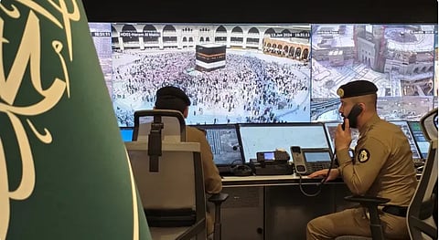 The system is designed to ensure smooth entry, movement and exit of pilgrims while maintaining crowd safety and rapid response capabilities.