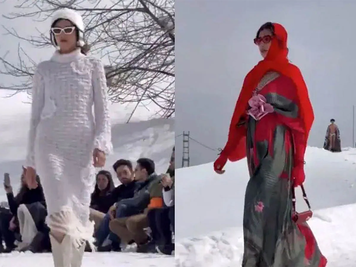 Indian fashion designe-duo Shivan &Narresh apologise following their show in Kashmir during Ramadan