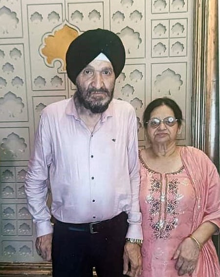 Mohinder Singh who was suffering from Parkinson’s disease and his wife Diljit Kaur, both around 70, were found strangled with a rubber water pipe in two separate rooms on the second floor of their ransacked house in the gated colony.