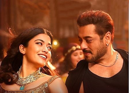 Salman Khan and Rashmika Mandanna in Sikandar