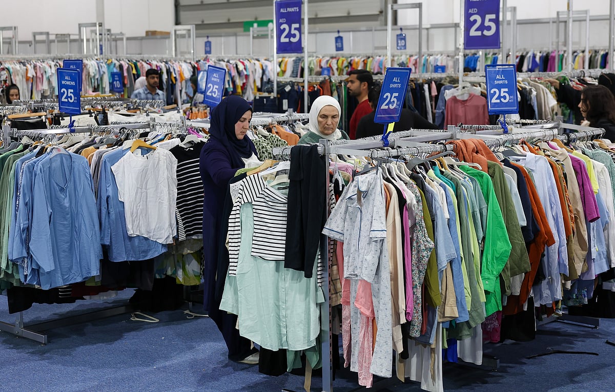 Shoppers at 42nd edition of Ramadan Nights shopping exhibition at Expo Centre Sharjah.