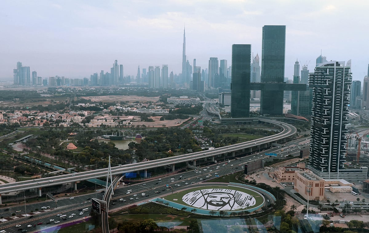 Stock Dubai Skyline