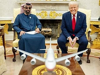 Sheikh Tahnoon meets Donald Trump