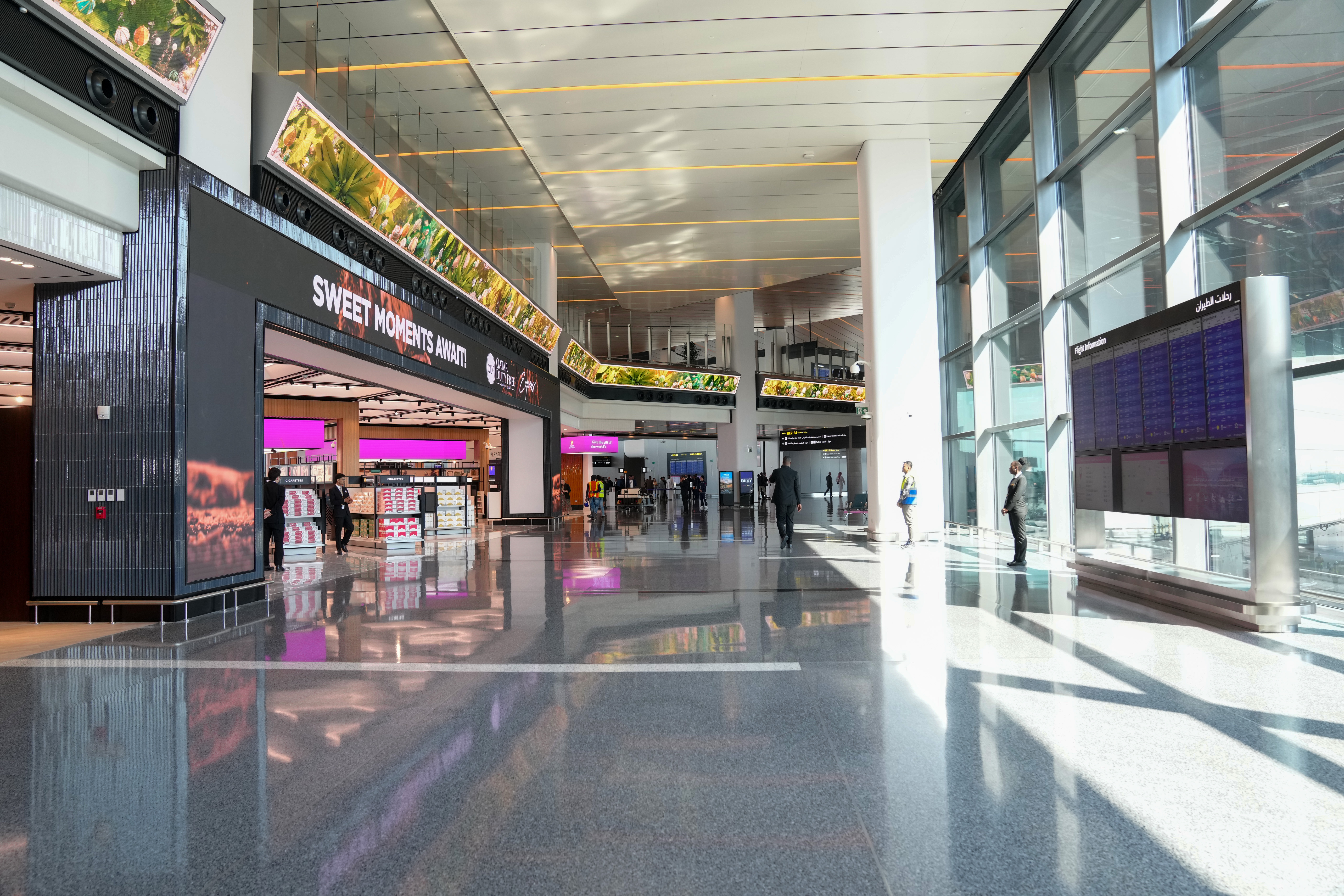 Doha’s Hamad International Airport (DOH), the main hub for Qatar Airways, has expanded with the addition of the new Concourse D