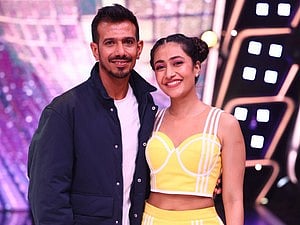 Yuzvendra Chahal and Dhanashree Verma