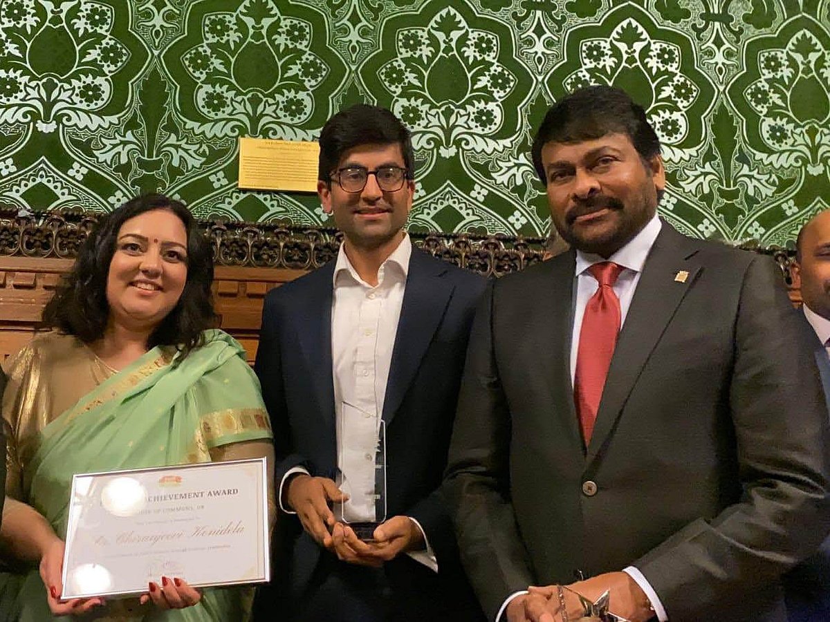 Megastar Chiranjeevi recently received the prestigious Lifetime Achievement Award. This honor was bestowed upon him by the UK Parliament in London on March 19, 2025, in recognition of his contributions to cinema and society.