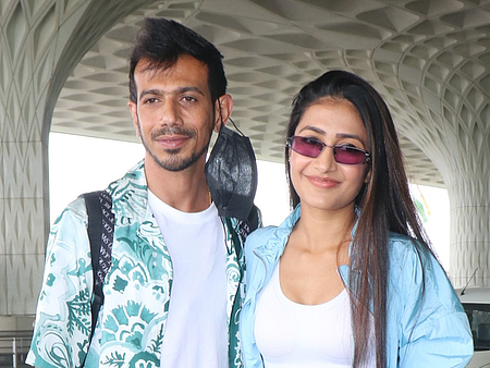 Yuzvendra Chahal and Dhanashree Verma. The leg-spinner opened up on his divorce.