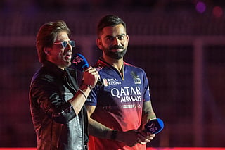 Shah Rukh Khan with Virat Kohli