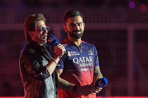 Shah Rukh Khan with Virat Kohli