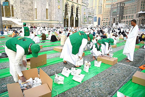 The large-scale initiative is carried out in collaboration with charitable organisations. 