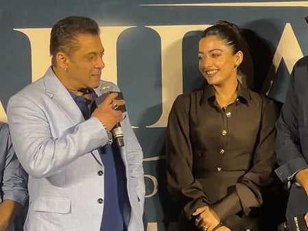 Bollywood superstar Salman Khan will star opposite actress Rashmika Mandanna in his upcoming film Sikandar, directed by A.R. Murugadoss, set to release in theaters on March 30.