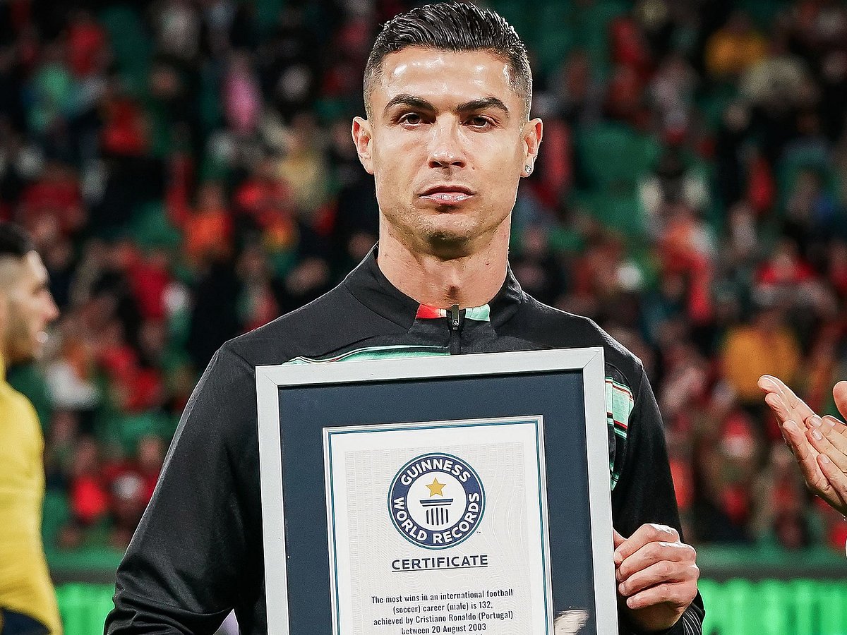 Ronaldo has long list of world records