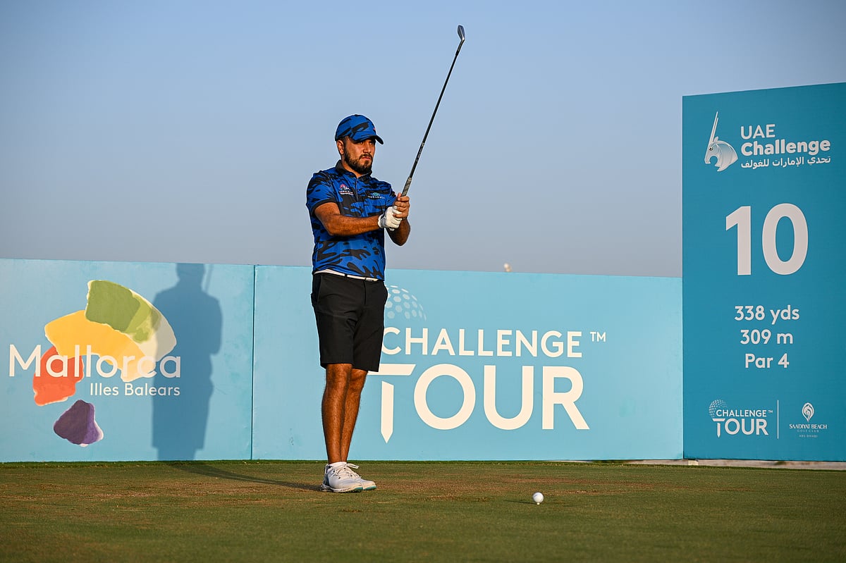Ahmad Skaik competed on the Challenge Tour six times last season