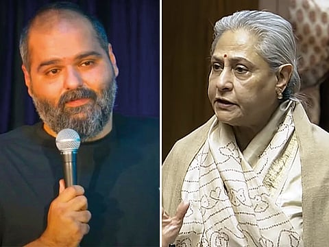 Kunal Kamra, an Indian comedian under fire in India, gets support from actress and politician Jaya Bachchan 