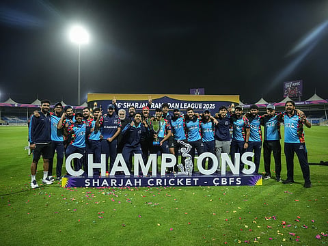 Z Games Strikers emerged champions of the Sharjah Ramadan T20 League at the Sharjah Cricket Stadium.