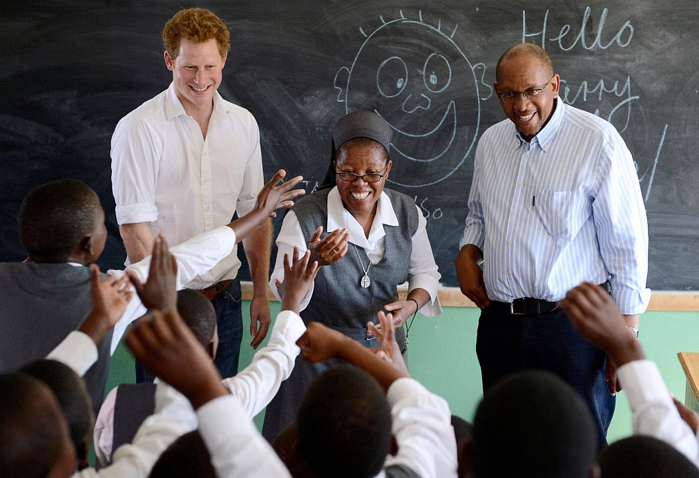 Prince Harry founded Sentebale in 2006 with Prince Seeiso of Lesotho to help young people with HIV and Aids in the southern African kingdom and later Botswana.