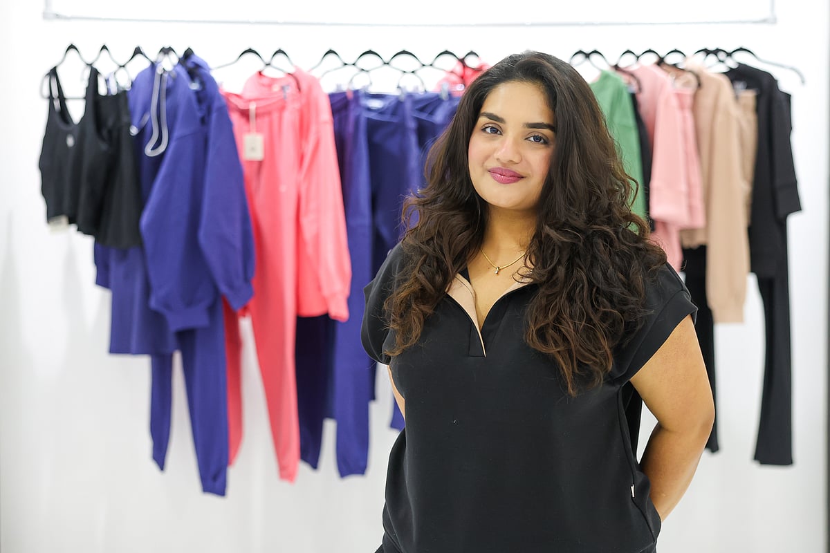Gauri Sarma, CEO of BeAthletica, has a business model that's built around using deadstock for her athleisure brand. 