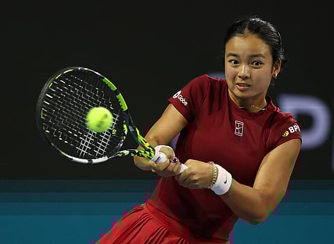 Filipina tennis player Alexandra Eala, 20.