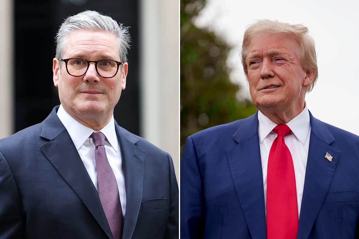 Keir Starmer and Donald Trump discussed "productive" talks.