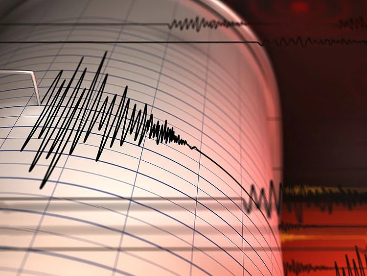The initial quake at 12:49 pm (0949 GMT) was followed by three others of with magnitudes of 4.4 to 4.9