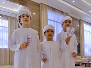 Watch: Dubai marks Eid Al Fitr 2025 with cash gift for children