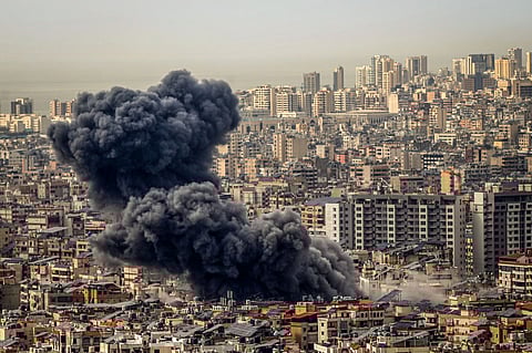 Israeli jets carried out three strikes on Beirut's southern suburbs -- two without prior warning -- according to the state news agency.