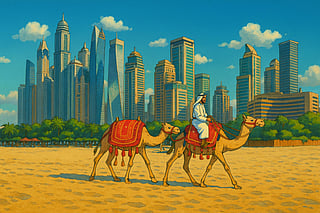 Look: How Studio Ghibli turned Dubai, Abu Dhabi into dreamy destinations this Eid Al Fitr in UAE