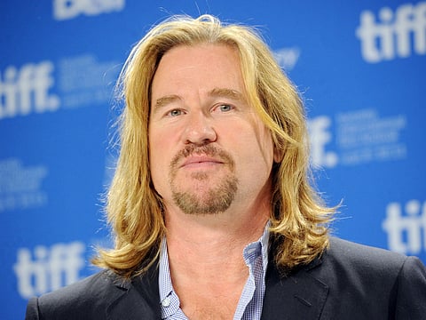 Actor Val Kilmer speaks onstage at the "Twixt" press conference during the 2011 Toronto International Film Festival at TIFF Bell Lightbox on September 12, 2011 in Toronto, Canada.
