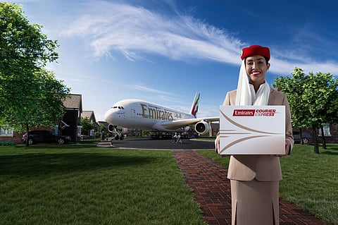 The Emirates Courier Express service will offer direct point-to-point shipping, bypassing the traditional hub-and-spoke model to reduce transit times and handling. 