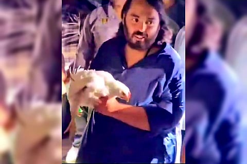Viral video: Anant Ambani saves poultry chickens during Gujarat foot march, sparks social media buzz
